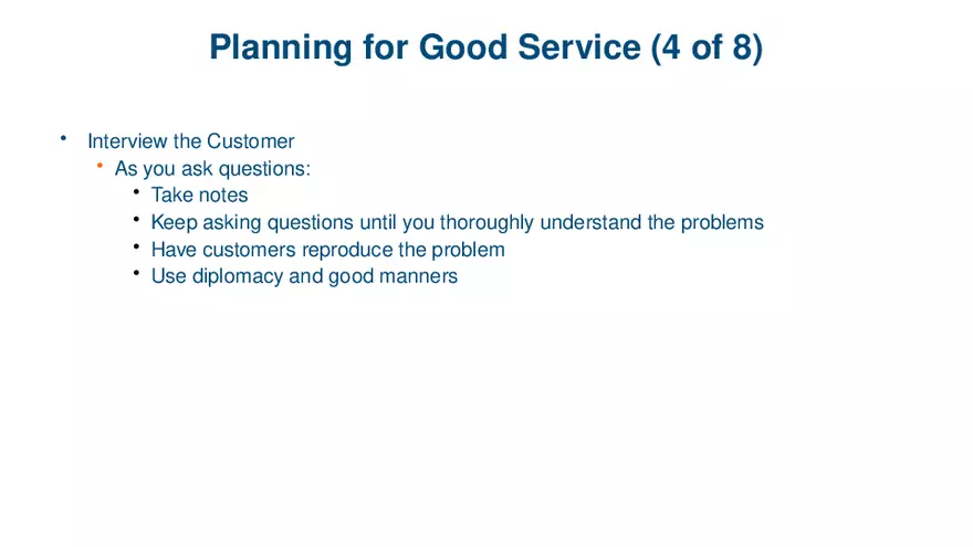 Windows Versions and Customer Service Lecture 5 - Page 4