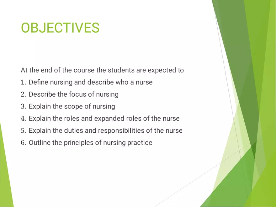 Overview of Nursing Definitions, Scope, and Roles - Page 2