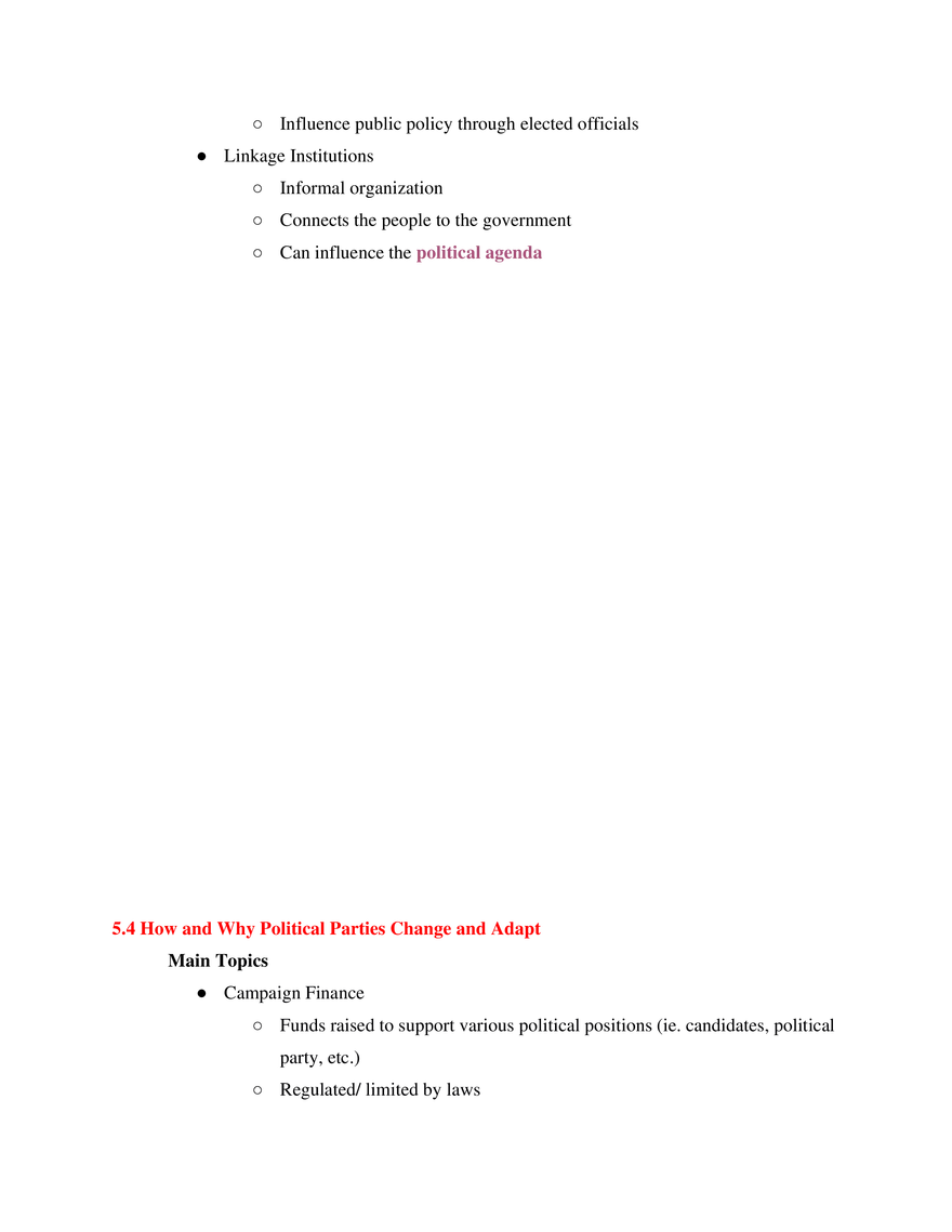 Unit 5 Political Participation - Page 3