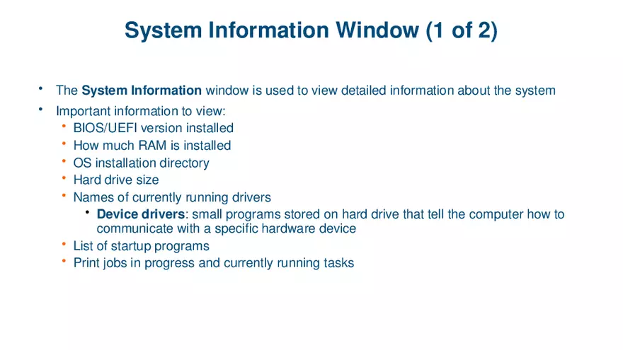 Windows Versions and Customer Service Lecture 3 - Page 7