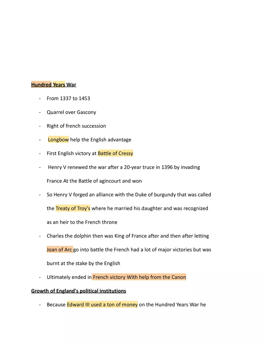 Hundred Years War - Page 1