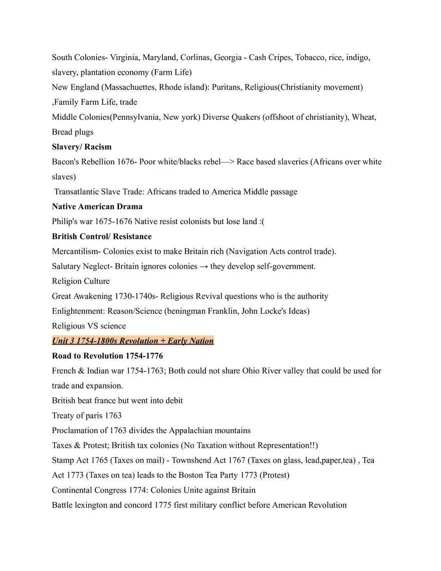 Unit 1 1491 to 1607 (Exploration Era) - Page 2