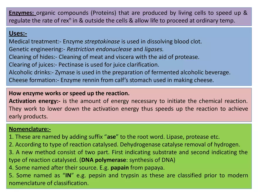 Organic Compounds (Proteins) - Page 1