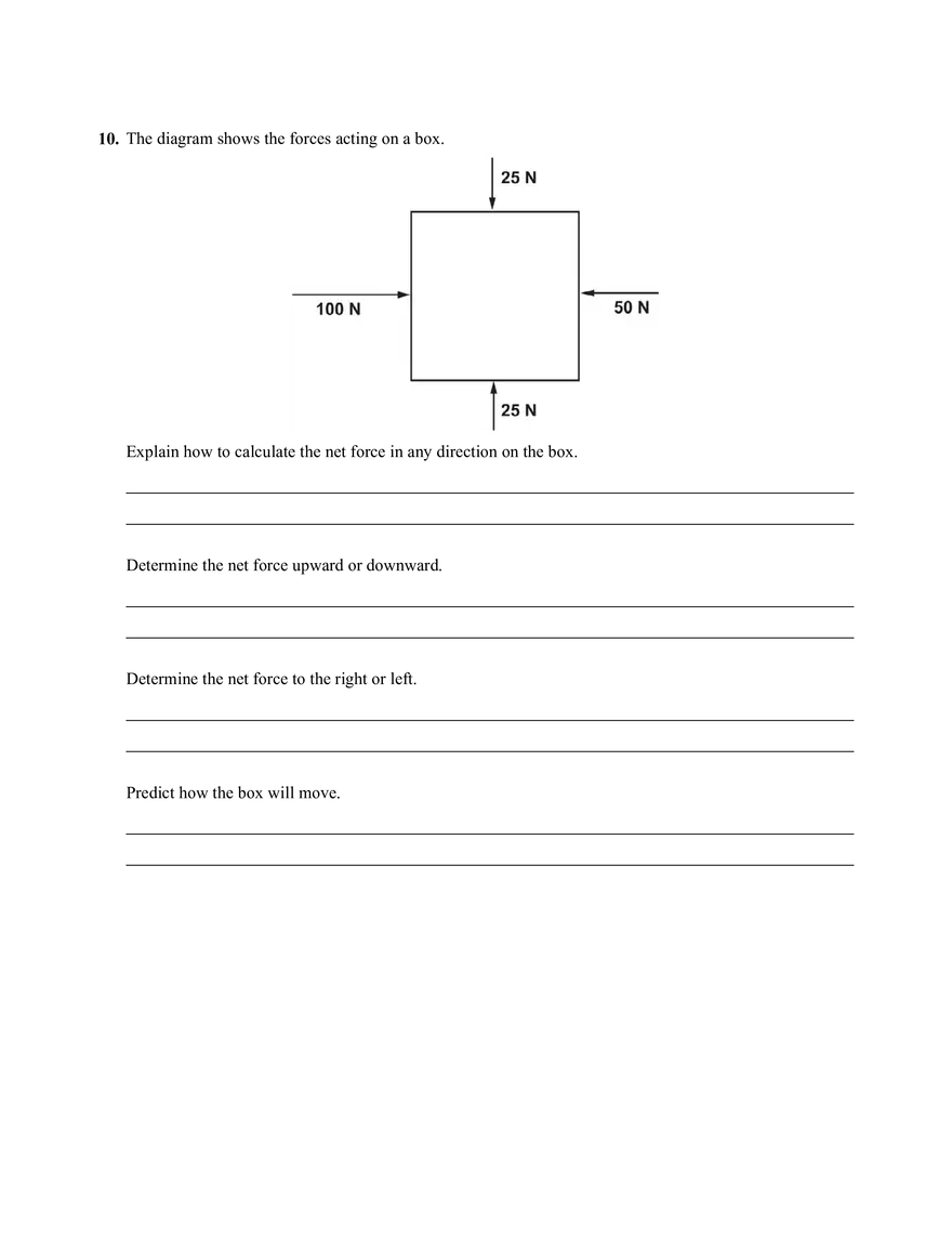 Quiz Introduction to Forces - Page 3