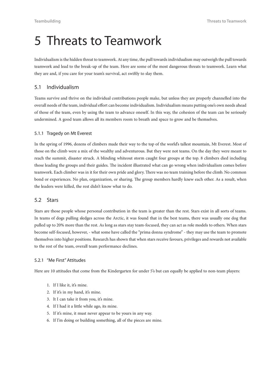 Introduction to Teambuilding 2 - Page 8