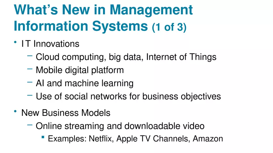 Managing the Digital Firm Lecture Note - Page 11