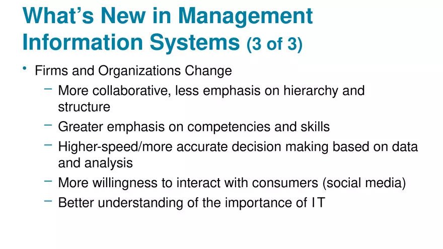 Managing the Digital Firm Lecture Note - Page 13