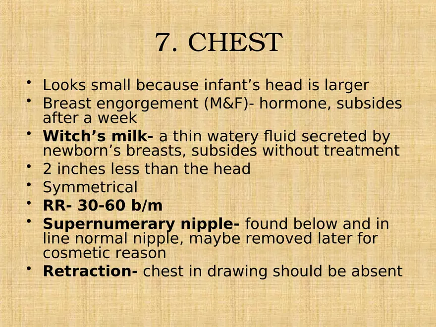 Profile of the Newborn Lecture Part 4 - Page 8
