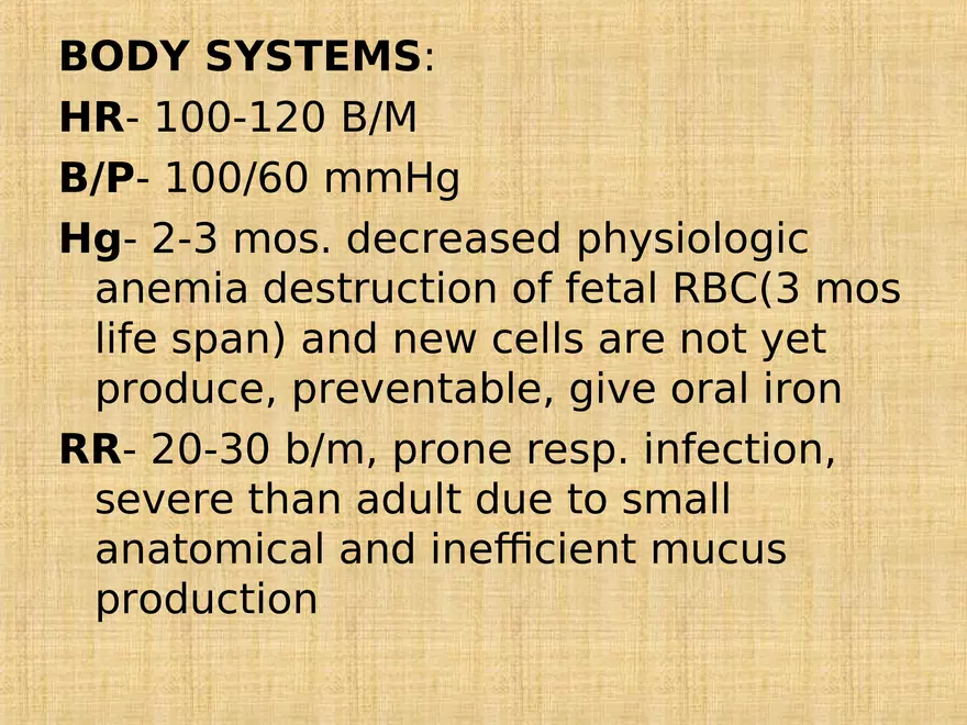 Profile of the Newborn Lecture Part 4 - Page 5