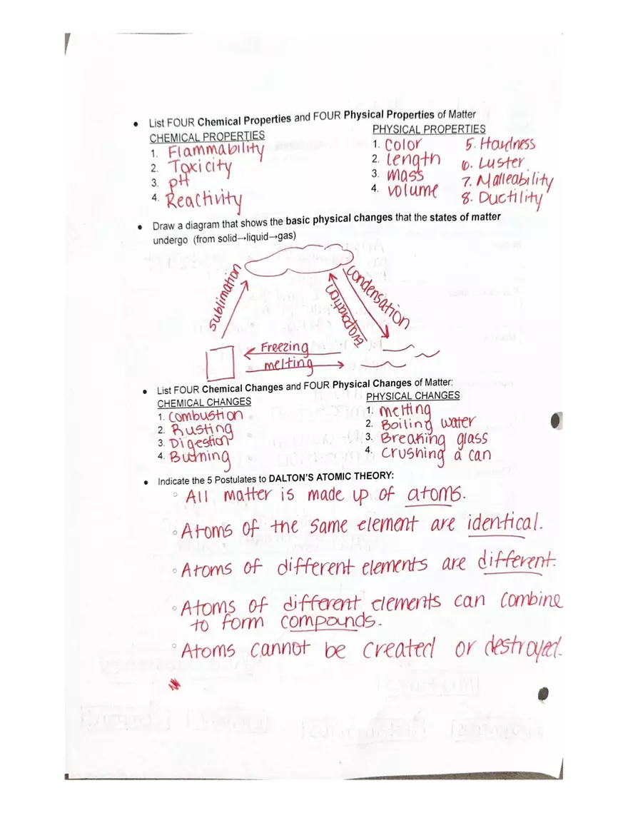 Classification of Matter Definitions and Examples - Page 2