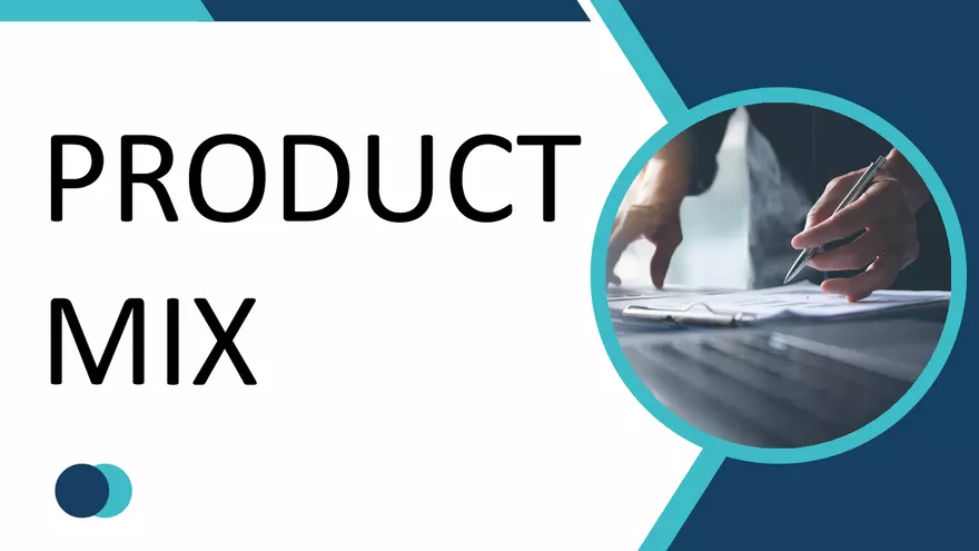 Product Mix - Page 2