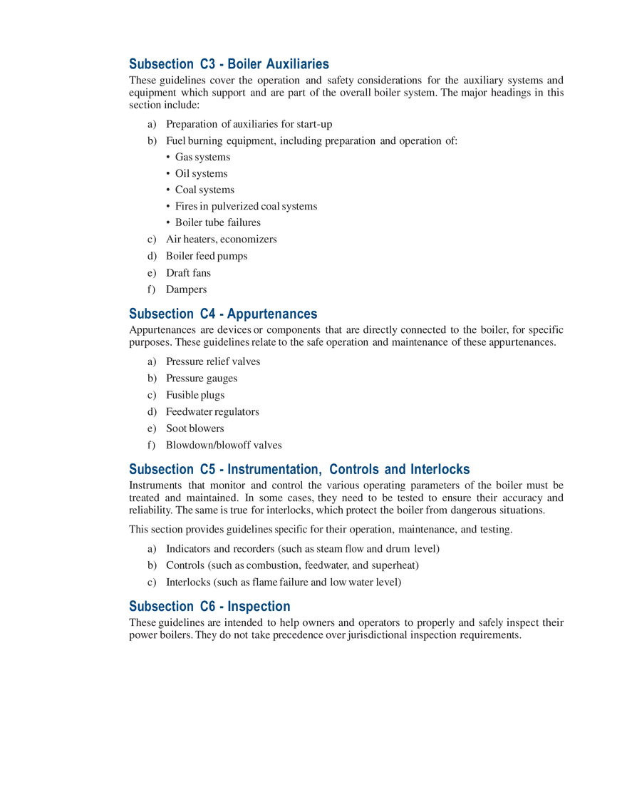 Recommended Guidelines for the Care of Power  Boilers - Page 2
