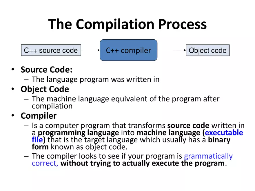 Introduction, Basics of C++ Lecture 1 - Page 3