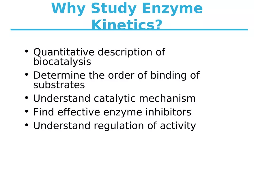 Principles of Biochemistry - Enzymes Lecture 4 - Page 6