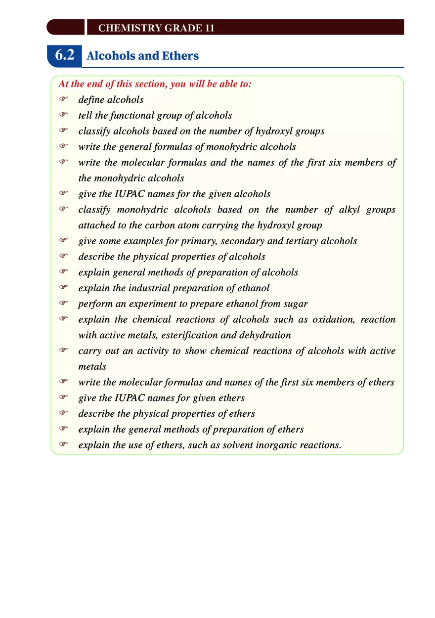 Some Important Oxygen-Containing Organic Compounds - Page 3