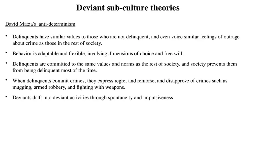 Theories of Crime Unit 3 Part 4 - Page 9