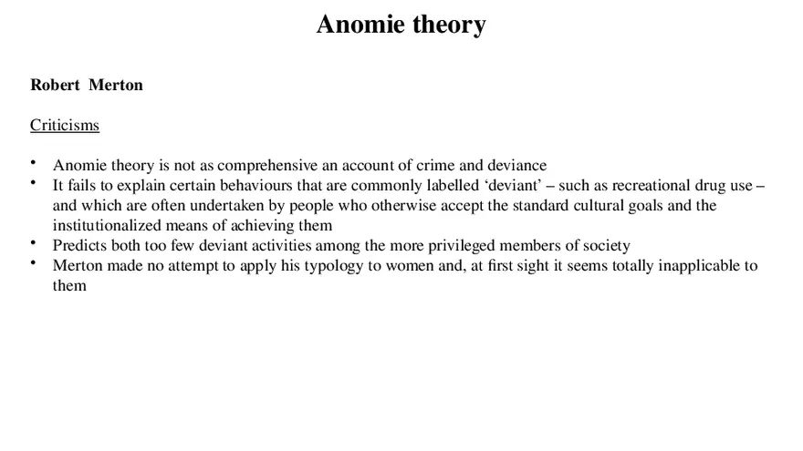 Theories of Crime Unit 3 Part 4 - Page 2