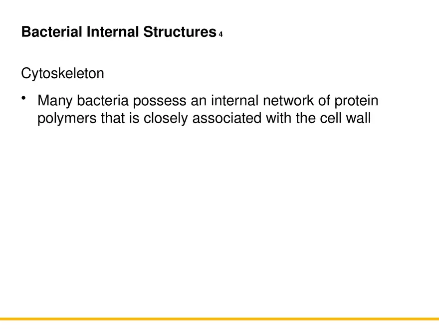 A Survey of Prokaryotic Cells and Microorganisms Lecture 6 - Page 5