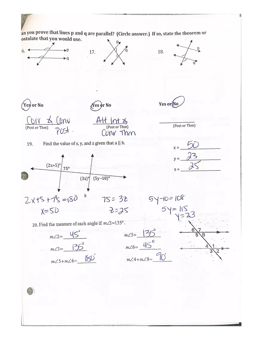 Geometry Diagrams - Page 3