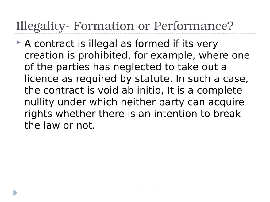 Illegal Contracts Lecture 3 - Page 4