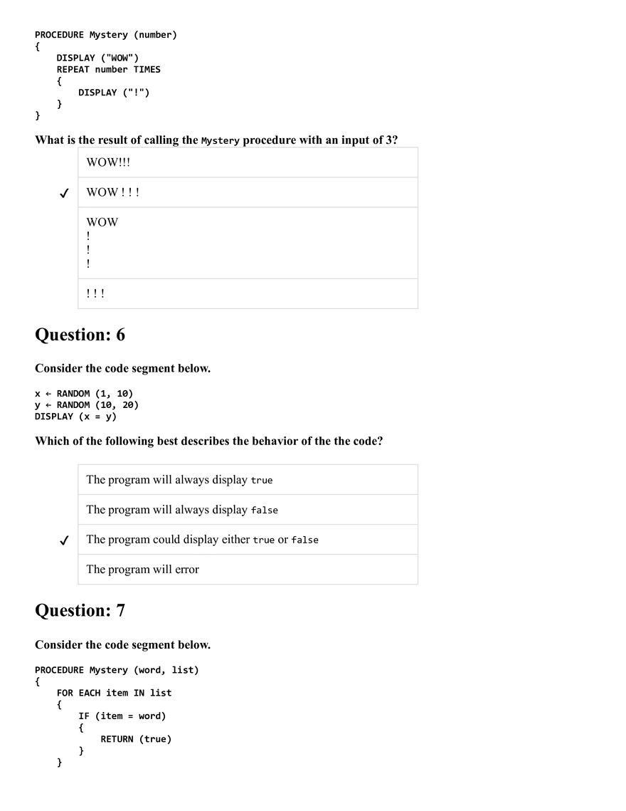 Analyzing the Purpose of an Algorithm - Page 3