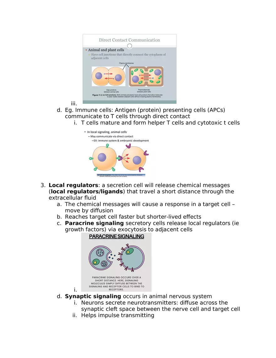 Prokaryotic Signaling - Page 2