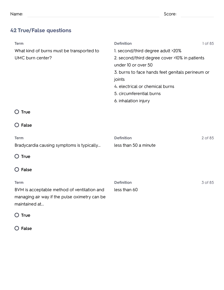 SNHD Quiz 2 - Page 1