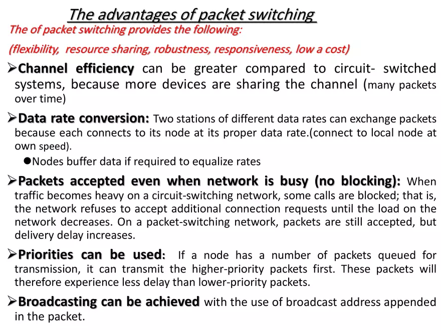 Switched Communication Network - Page 12