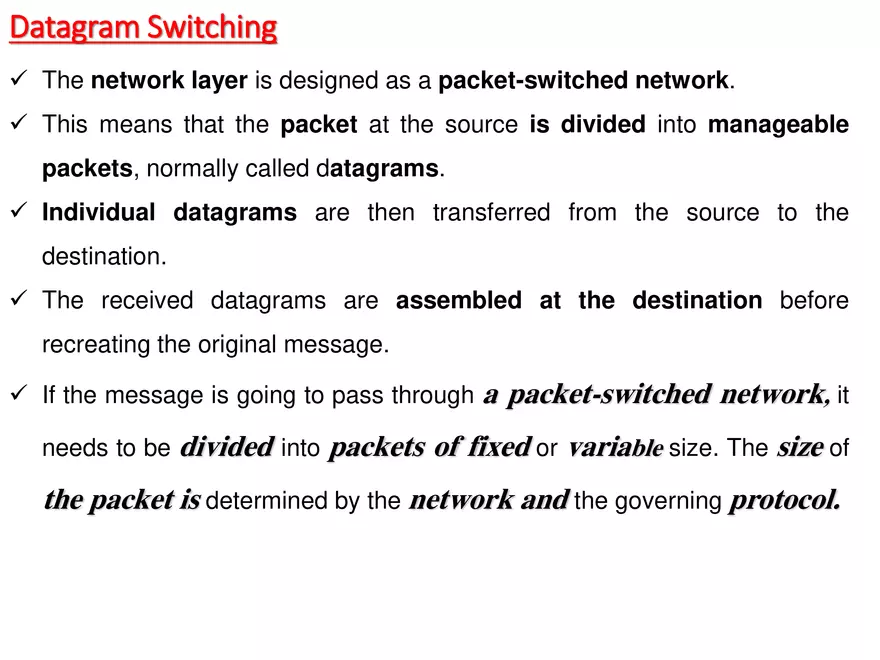 Switched Communication Network - Page 15