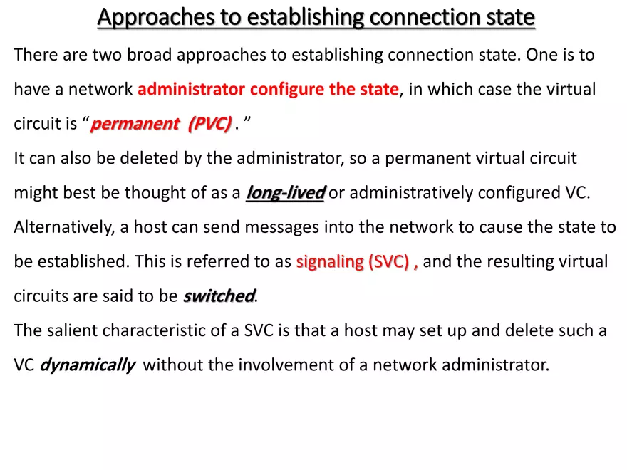 Switched Communication Network - Page 27