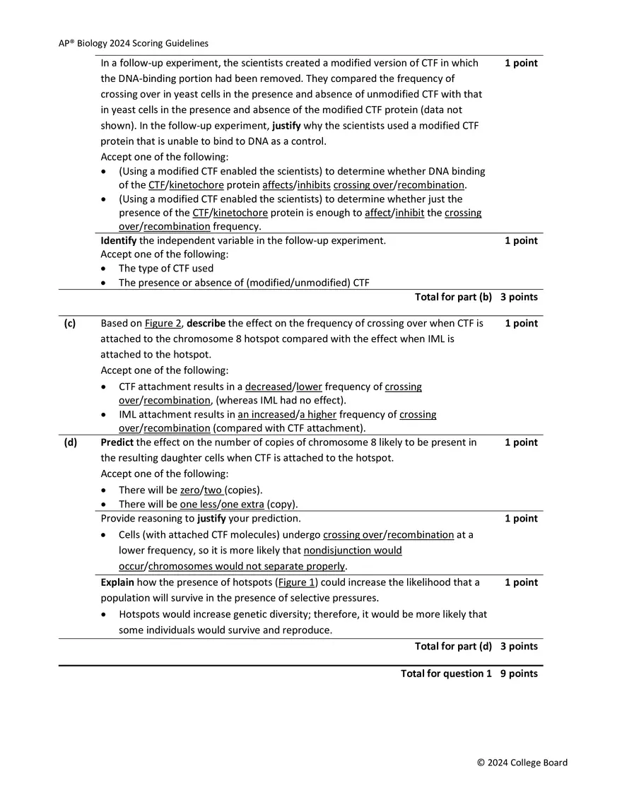 AP Sample Student Responses and Scoring Commentary - Page 7