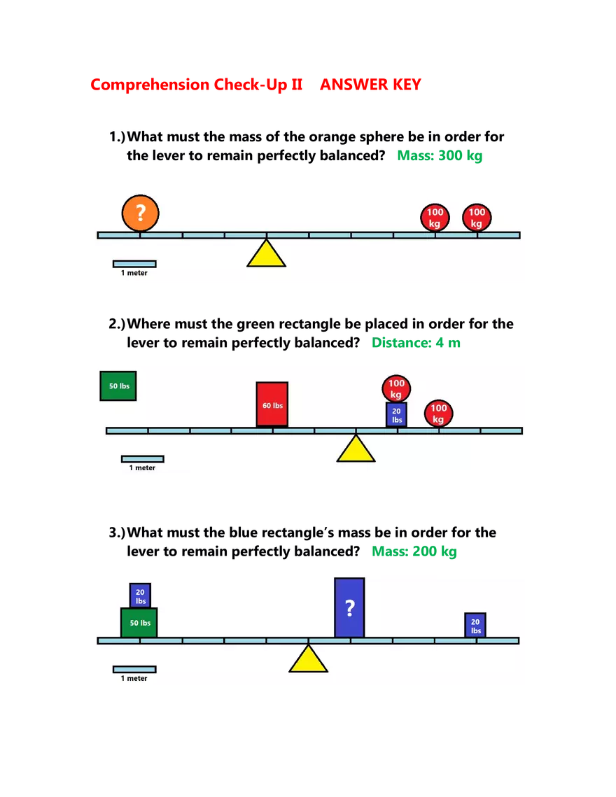 Physical Science Lab the Lever Other Simple Machines #1 - Page 10
