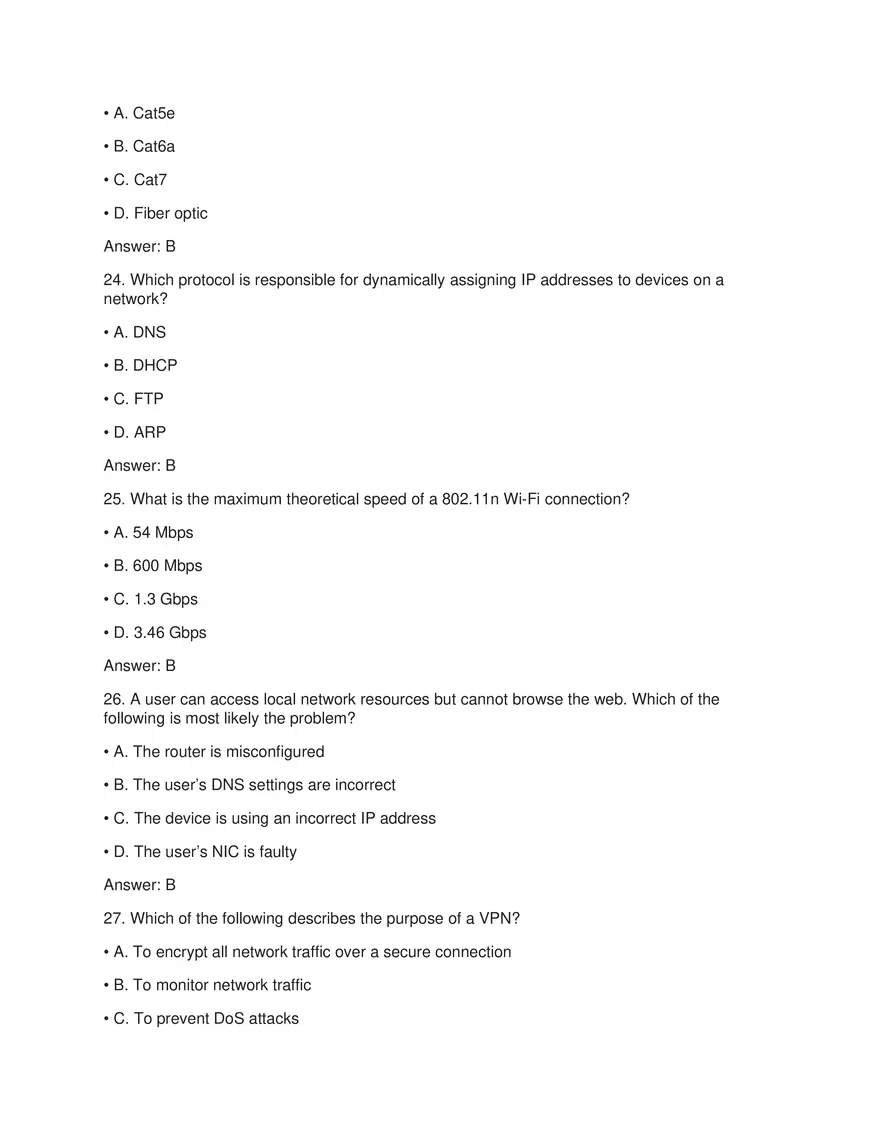 Mobile Devices Exam Answers - Page 7