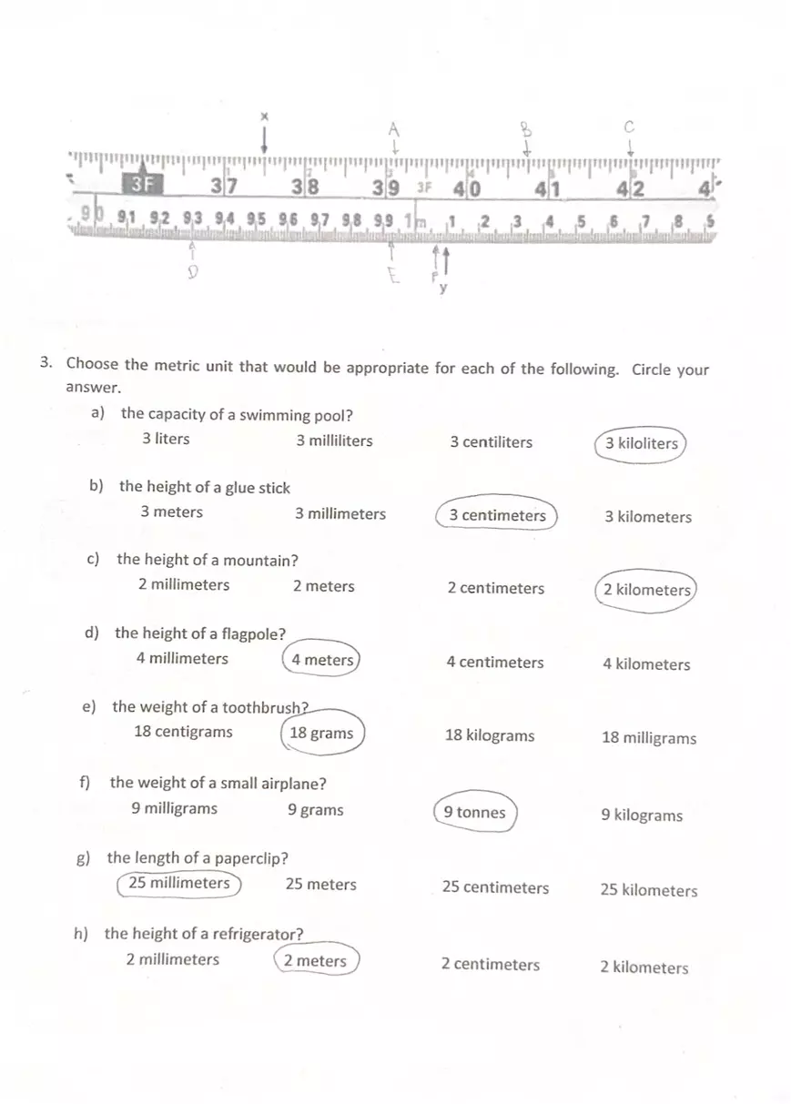 Measurements - Learning Guide - Page 2