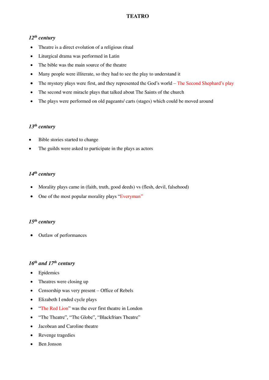 Evolution of Medieval Theatre From Liturgical Drama to Morality Plays - Page 1