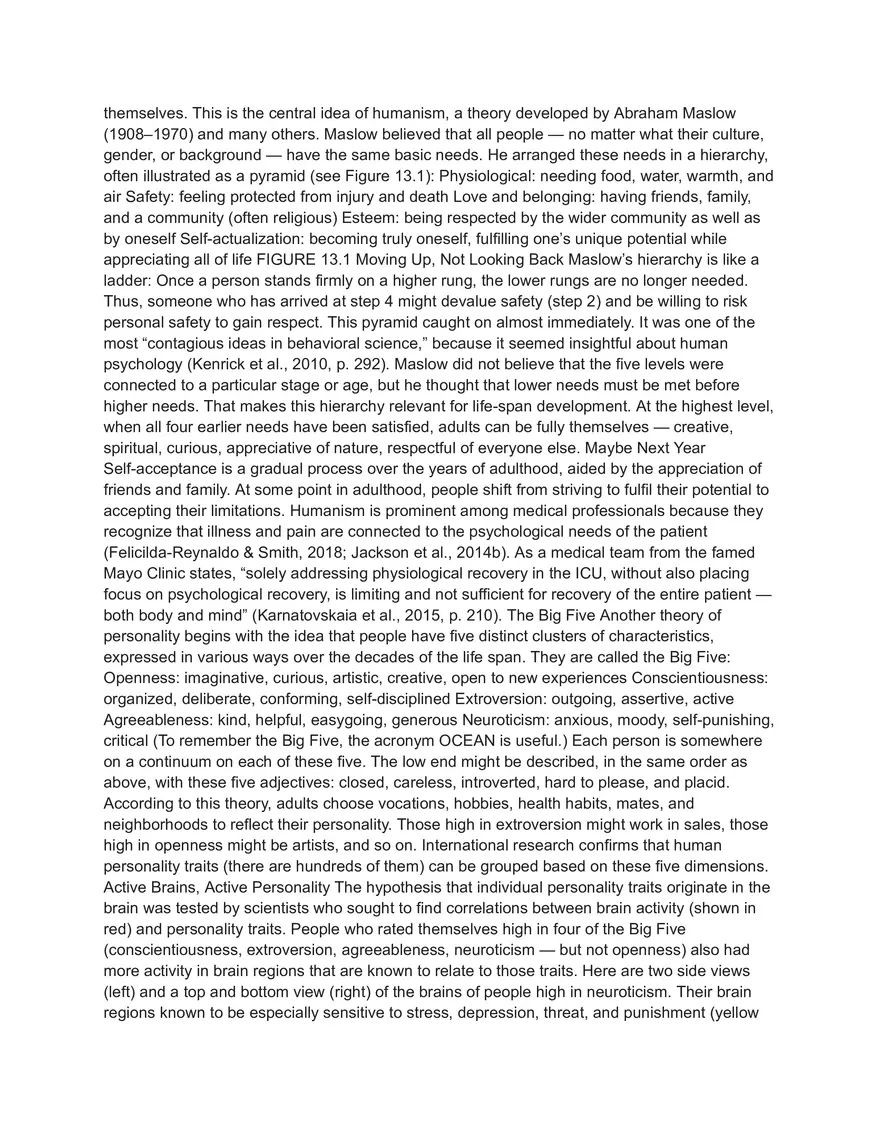 Personality Development in Adulthood Erikson’s Psychosocial Stages - Page 2