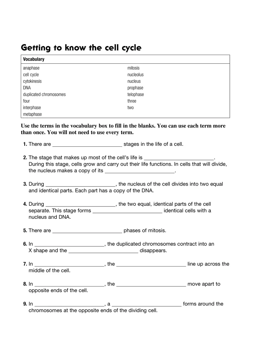 How Do Cells Replace Themselves - Page 3