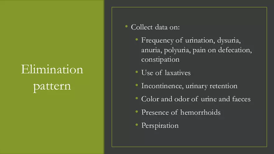 Nutrition Metabolic Pattern - Page 8