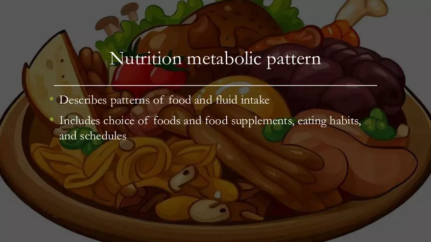 Nutrition Metabolic Pattern - Page 2