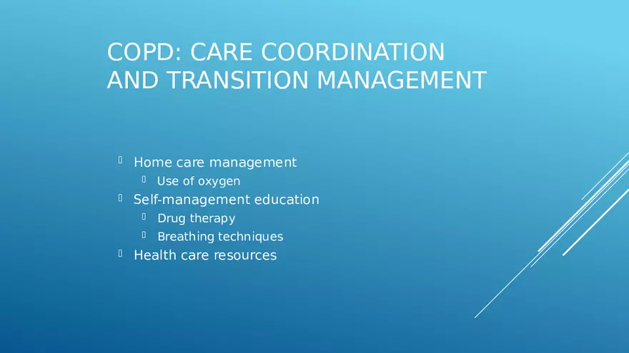 Chronic Obstructive Pulmonary Disease (COPD) Part 3 - Page 18