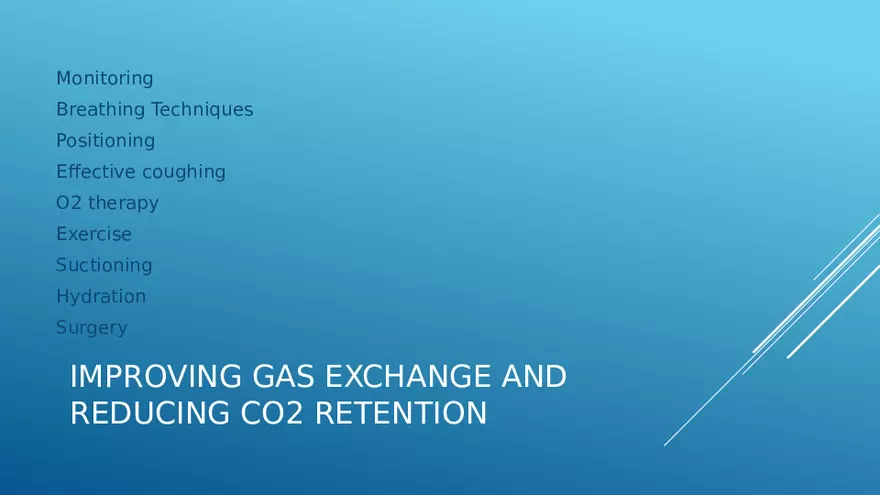 Chronic Obstructive Pulmonary Disease (COPD) Part 3 - Page 2