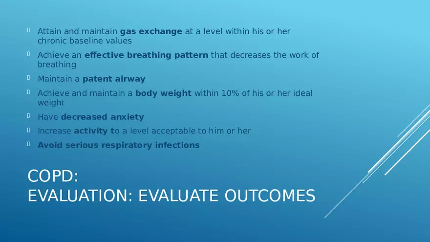 Chronic Obstructive Pulmonary Disease (COPD) Part 3 - Page 3