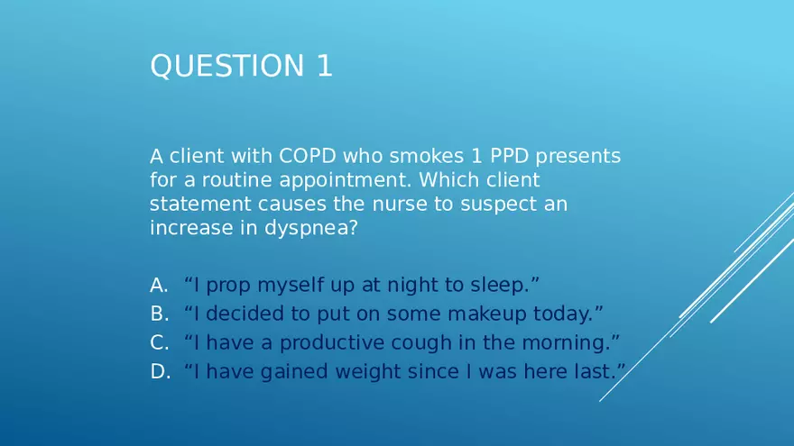 Chronic Obstructive Pulmonary Disease (COPD) Part 3 - Page 5