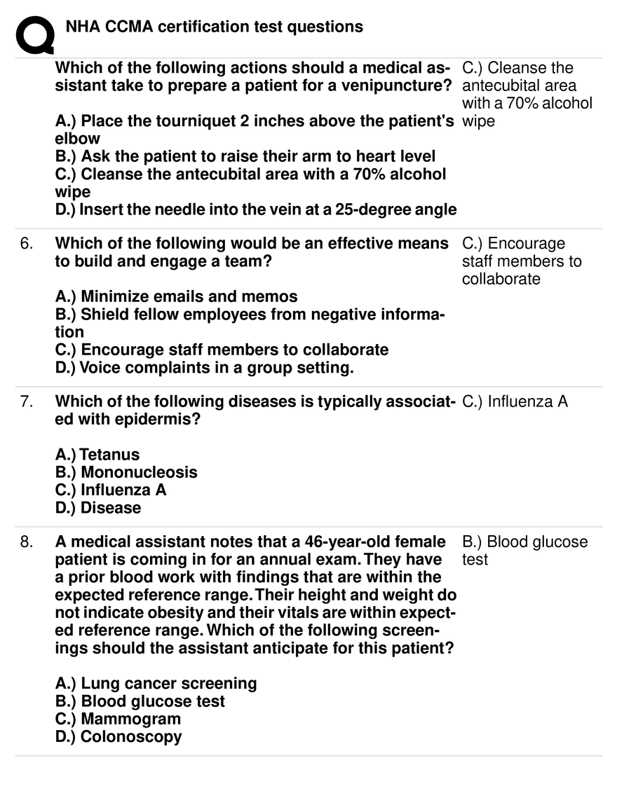 Medical Assisting Procedures and Safety Protocols - Page 2