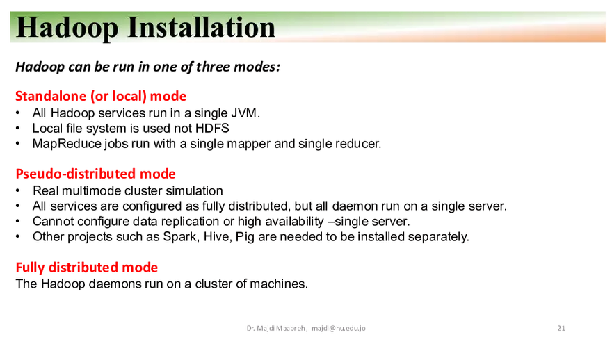 Apache Hadoop - HDFS, YARN, and MapReduce - Page 14