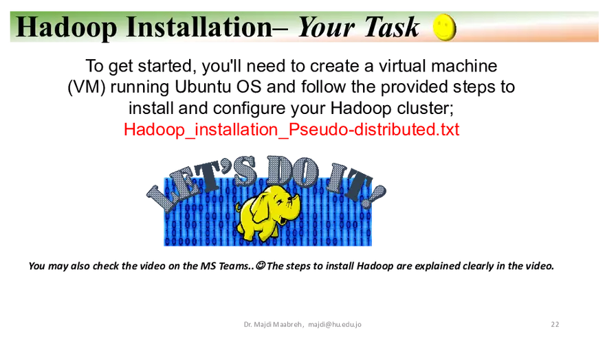 Apache Hadoop - HDFS, YARN, and MapReduce - Page 15