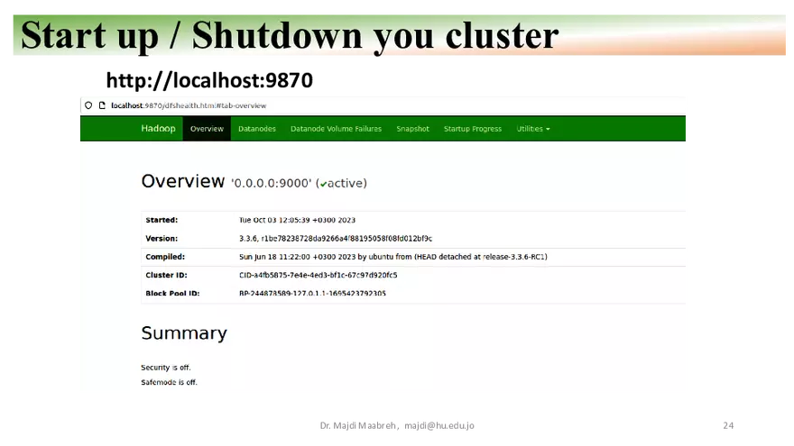 Apache Hadoop - HDFS, YARN, and MapReduce - Page 17