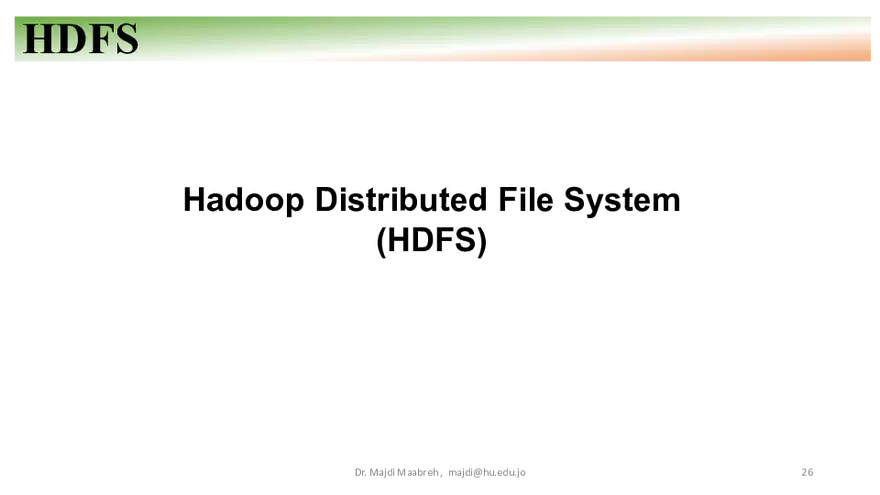 Apache Hadoop - HDFS, YARN, and MapReduce - Page 19
