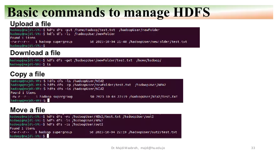 Apache Hadoop - HDFS, YARN, and MapReduce - Page 27