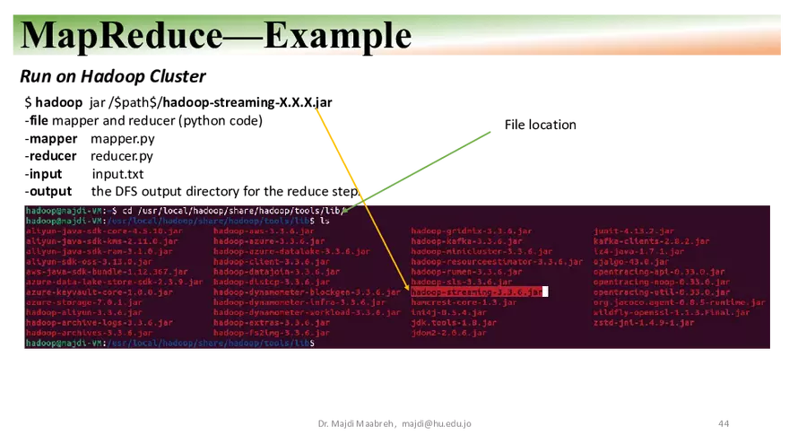 Apache Hadoop - HDFS, YARN, and MapReduce - Page 39